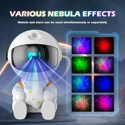 LED Astronaut Galaxy Projector