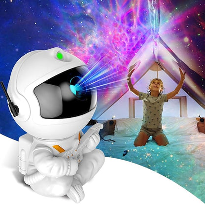 LED Astronaut Galaxy Projector